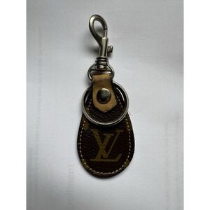 Vintage Louis Vuitton Key Holder clip Chain LV Monogram
